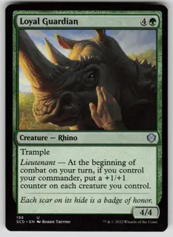 Loyal Guardian Normal U Starter Commander Decks 198 NM - Image 1