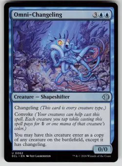 Omni-Changeling Normal U Lorwyn Eclipsed 62 NM - Image 1