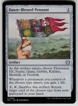 Dawn-Blessed Pennant Normal U Lorwyn Eclipsed 254 NM - Image 1