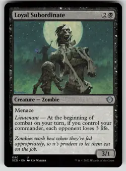 Loyal Subordinate Normal U Starter Commander Decks 90 NM - Image 1