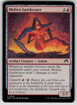 Molten Gatekeeper Normal C Modern Horizons 3 128 NM - Image 1