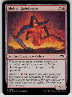 Molten Gatekeeper Normal C Modern Horizons 3 128 NM - Image 1