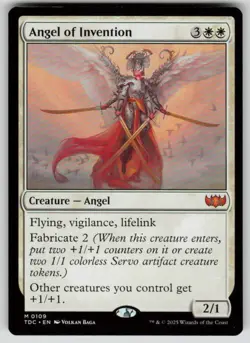 Angel of Invention Normal M Commander: Tarkir: Dragonstorm 109 NM - Image 1