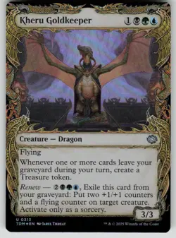 Kheru Goldkeeper (Showcase) Foil U Tarkir: Dragonstorm 313 NM - Image 1