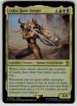 Celes, Rune Knight Foil M Commander: FINAL FANTASY 1 NM - Image 1