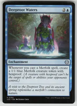 Deeproot Waters Uncommon Commander: The Lost Caverns of Ixalan 152 MTG Near Mint - Image 1
