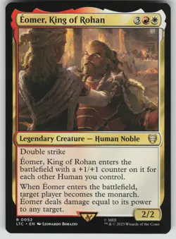 Eomer, King of Rohan Normal R The Lord of the Rings 52 NM - Image 1