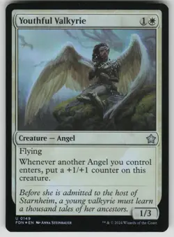 Youthful Valkyrie Foil U Foundations 149 NM - Image 1