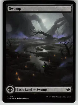 Swamp () Normal L Foundations 287 NM - Image 1