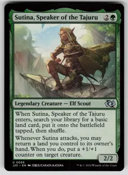 Sutina, Speaker of the Tajuru (Anime) Normal U Foundations Jumpstart 56 NM - Image 1