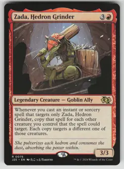 Zada, Hedron Grinder (Anime) Normal R Foundations Jumpstart 76 NM - Image 1