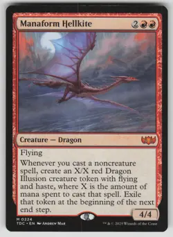 Manaform Hellkite Normal M Commander: Tarkir: Dragonstorm 224 NM - Image 1