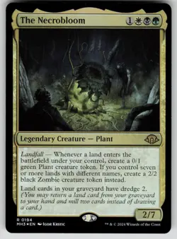 The Necrobloom Foil R Modern Horizons 3 194 NM - Image 1