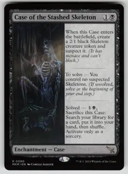 Case of the Stashed Skeleton Normal R Murders at Karlov Manor 80 NM - Image 1