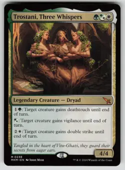 Trostani, Three Whispers Normal M Murders at Karlov Manor 238 NM - Image 1