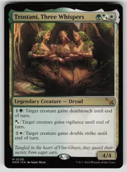 Trostani, Three Whispers Normal M Murders at Karlov Manor 238 NM - Image 1