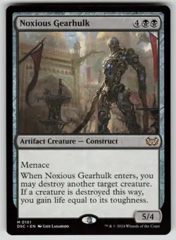 Noxious Gearhulk Normal M Commander: Duskmourn: House of Horror 151 NM - Image 1