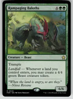 Rampaging Baloths R Foundations 645 NM - Image 1