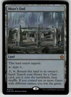 Maze's End Foil M Foundations 727 NM - Image 1