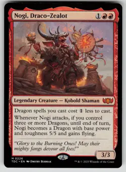 Nogi, Draco-Zealot Normal M Commander: Tarkir: Dragonstorm 226 NM - Image 1