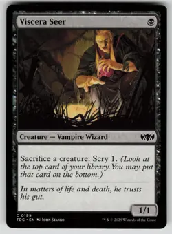 Viscera Seer Normal C Commander: Tarkir: Dragonstorm 199 NM - Image 1