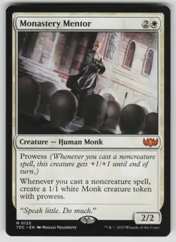 Monastery Mentor Normal M Commander: Tarkir: Dragonstorm 125 NM - Image 1