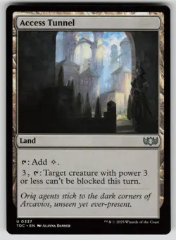 Access Tunnel Normal U Commander: Tarkir: Dragonstorm 337 NM - Image 1