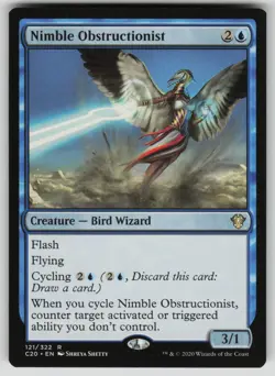 Nimble Obstructionist Normal R Commander 2020 121 NM - Image 1