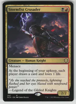 Stormfist Crusader Normal R Starter Commander Decks 247 NM - Image 1
