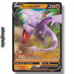 Aerodactyl V 092/196 - 2022 Lost Origin Ultra Rare Holo - Pokemon Card NM - Image 1