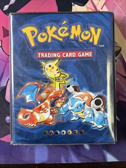 Vintage Pokemon Binder With Vintage Cards Inside *Read Description* - Image 1
