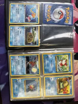 Vintage Pokemon Binder With Vintage Cards Inside *Read Description* - Image 4