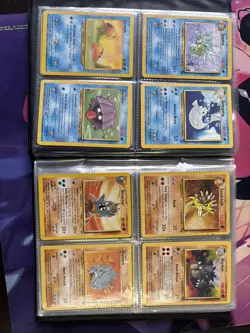 Vintage Pokemon Binder With Vintage Cards Inside *Read Description* - Image 5