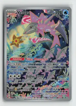 Veluza 192/182 Illustration Rare Pokemon TCG SV04: Paradox Rift PAR NM - Image 1