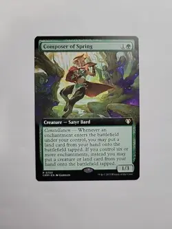 MTG - Composer of Spring (Extended Art) Commander Masters Regular R#0769 - Image 1