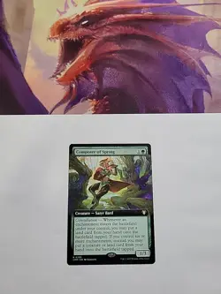 MTG - Composer of Spring (Extended Art) Commander Masters Regular R#0769 - Image 2