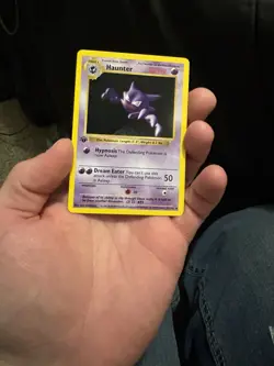 Pokemon Haunter 60 HP Base Set Shadowless 1st Edition Uncommon 29/102 - Image 2