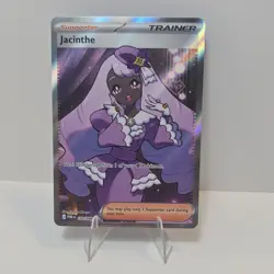 Pokemon Jacinthe 110/088 POR Full Art Trainer-Supporter Holo English - Image 1