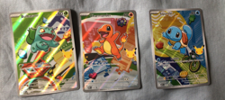 Pokemon First Partner, Gen 1 Starters - Bulbasaur, Charmander, Squirtle. Clean - Image 1