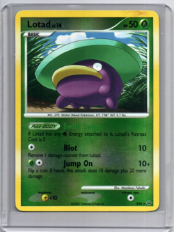 Pokemon - Lotad - #SH4 - Reverse Holo - Platinum - LP - Image 1
