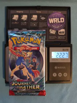 (HEAVY)🔥 22.27g Pokemon TCG Journey Together Booster Pack Factory Sealed✅ - Image 1