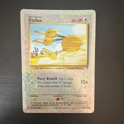 Pokemon TCG Doduo 71/110 Legendary Collection Reverse Holo 50 HP Common 2002 - Image 1