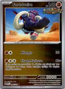 Carte Pokemon Fort-Ivoire 096/162 Reverse 2024 - Image 1