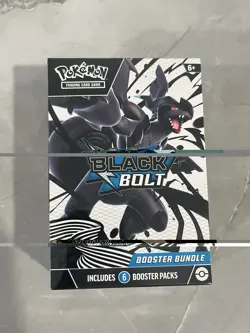 Pokemon Booster Bundle: Black Bolt **FACTORY SEALED NEW** - Image 1