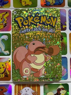 Pokemon 151 Vintage Pocket Monsters Vending HOLO Prism Sticker 2000 Nintendo - Image 1