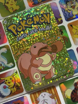 Pokemon 151 Vintage Pocket Monsters Vending HOLO Prism Sticker 2000 Nintendo - Image 4