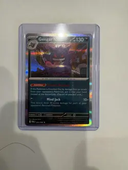 Pokemon Gengar 094/165 SV 151 Reverse Holo Rare 130 HP English - Image 1