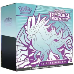 Pokemon TCG: Temporal Forces (SV05) ETB [Walking Wake] SLIGHT TEAR *READ* w/Case - Image 5