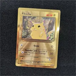 Pokemon Pikachu Metal Foil 58/102 celebrations ultra premium collection - Image 1