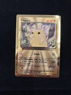 Pokemon Pikachu Metal Foil 58/102 celebrations ultra premium collection - Image 5